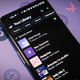 A photo of the Spotify UI with an active account